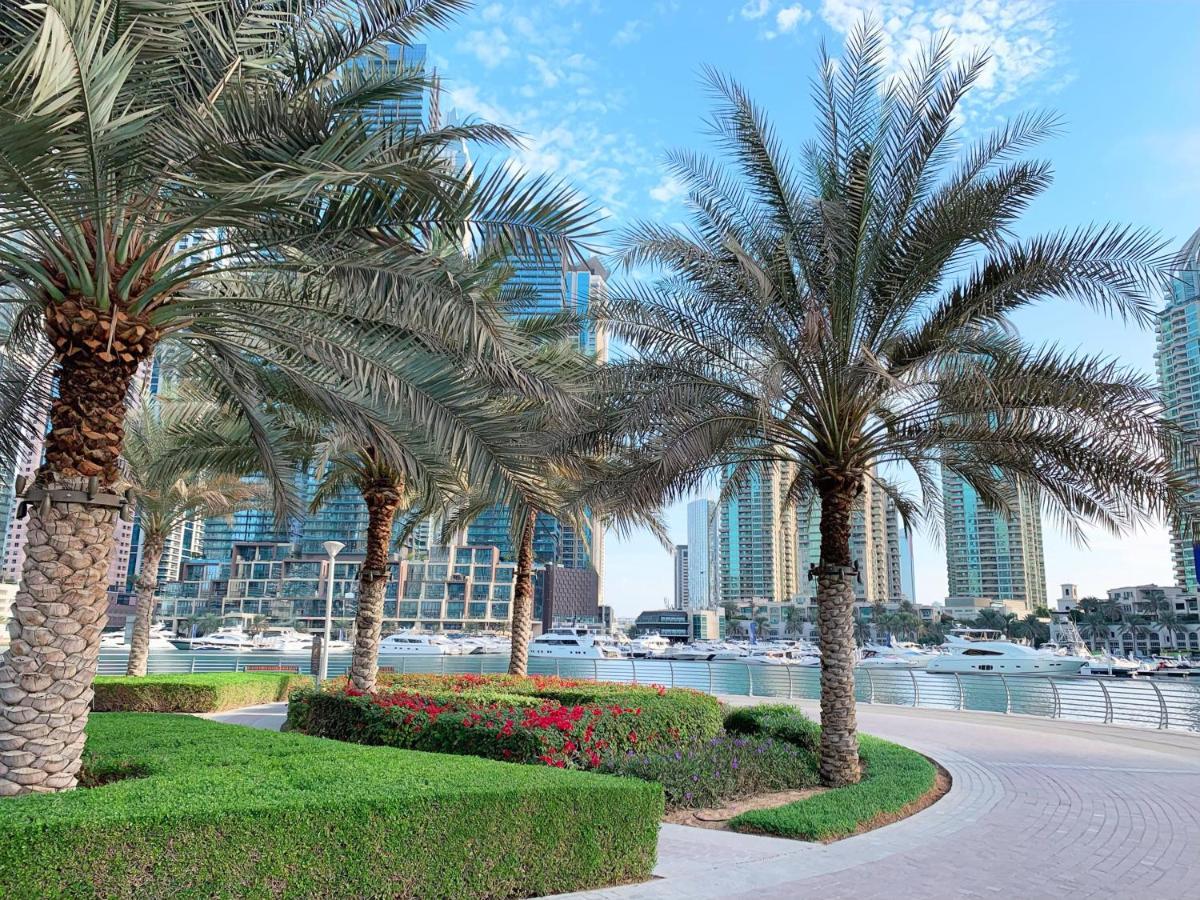 5 Star Serviced Apartment With Beach Access In The Heart Of Dubai Marina Free Welcome Gift Box Upon Arrival Extérieur photo